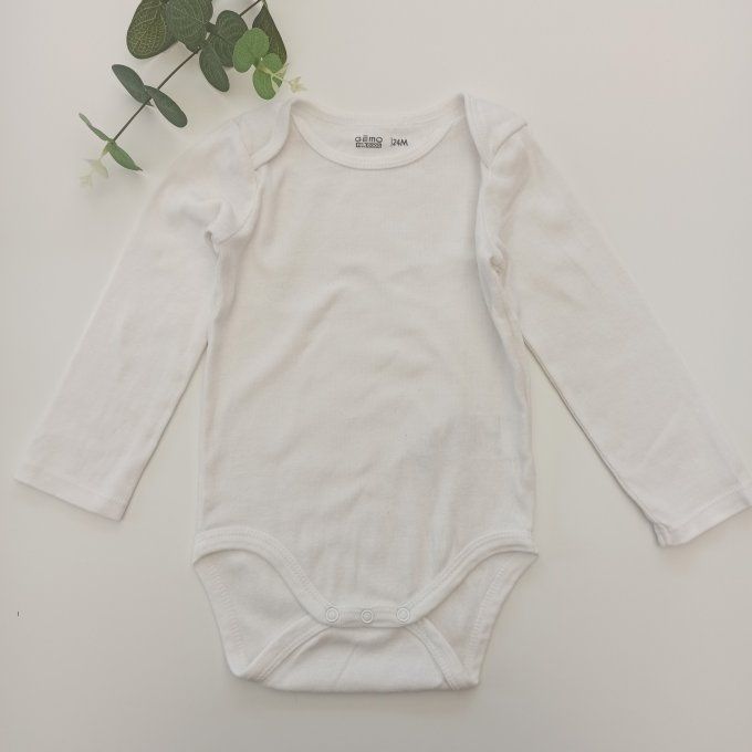 Body manches  longues 24 mois