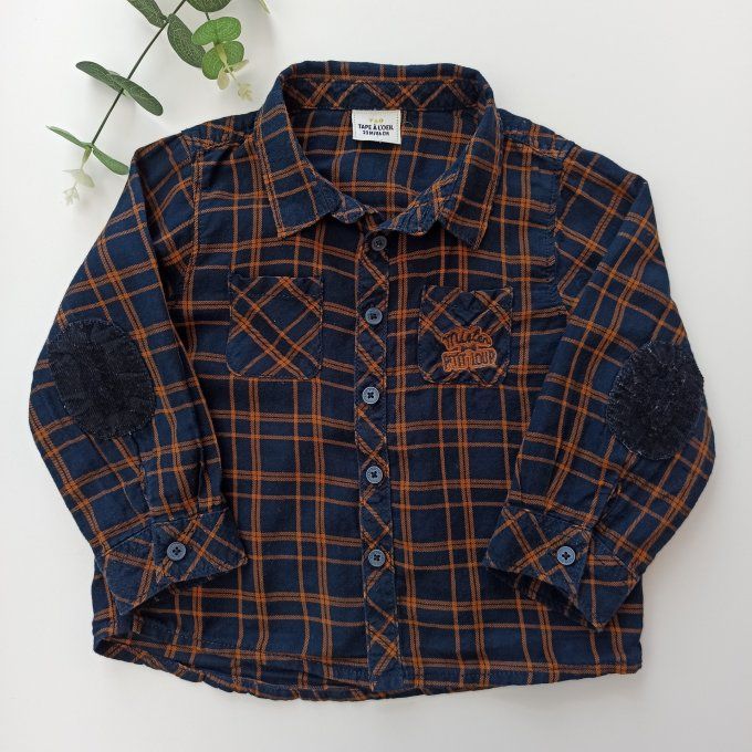 Chemise manches longues 24 mois