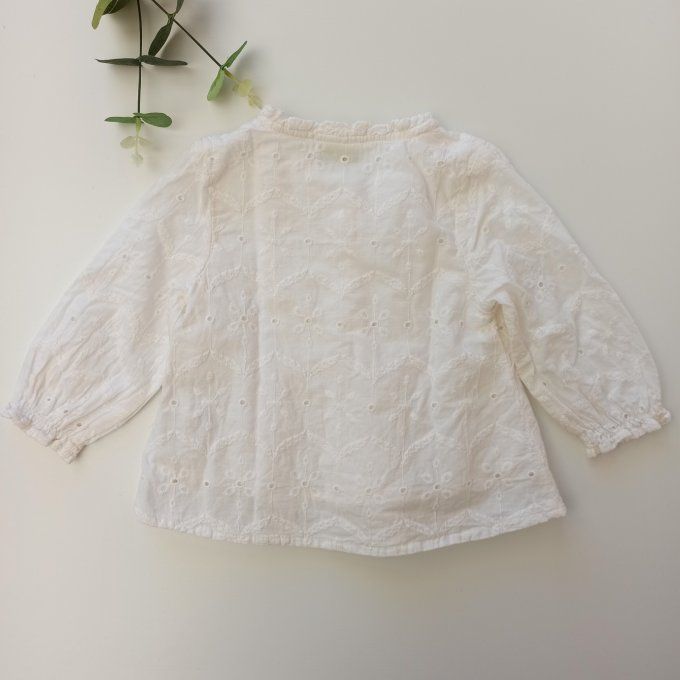 Blouse manches longues 12 mois