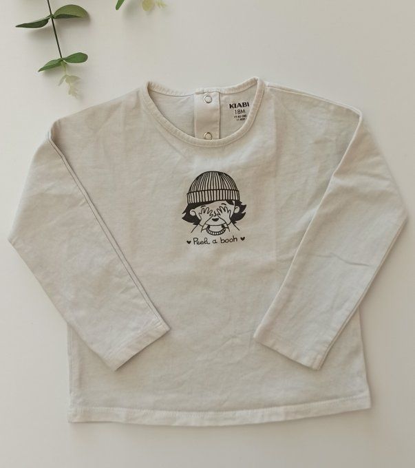 Tee-shirt manches longues 18 mois