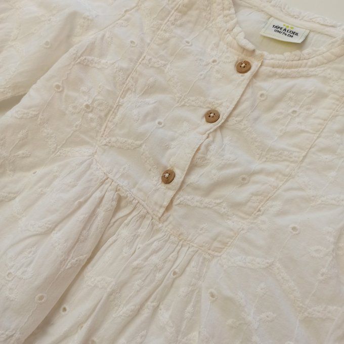 Blouse manches longues 12 mois