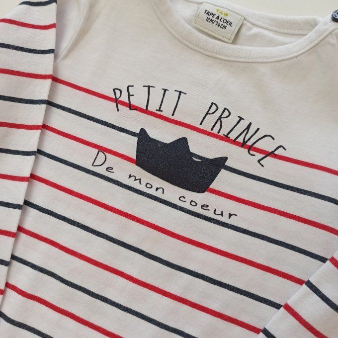 Tee-shirt manches longues 12 mois