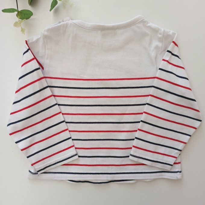 Tee-shirt manches longues 12 mois