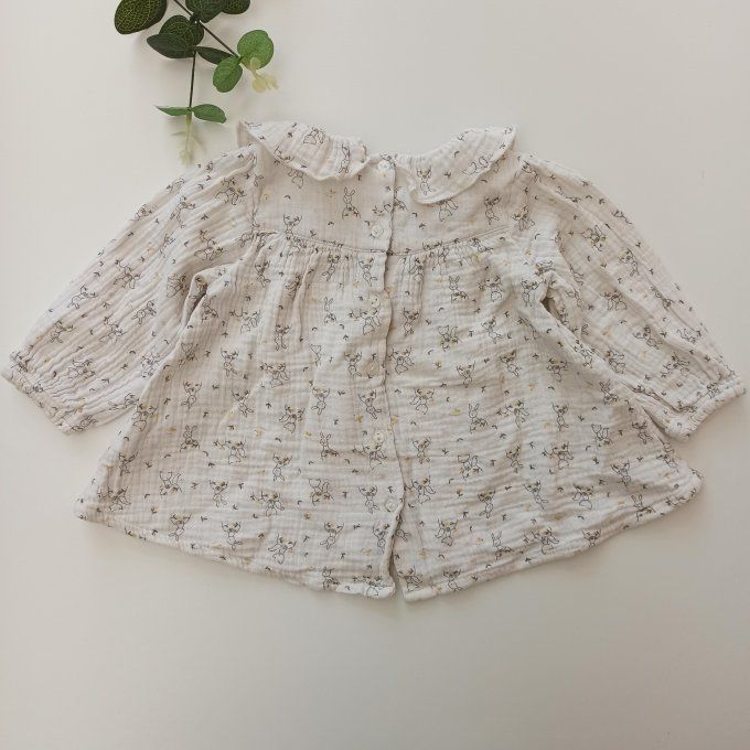 Blouse manches longues 9 mois