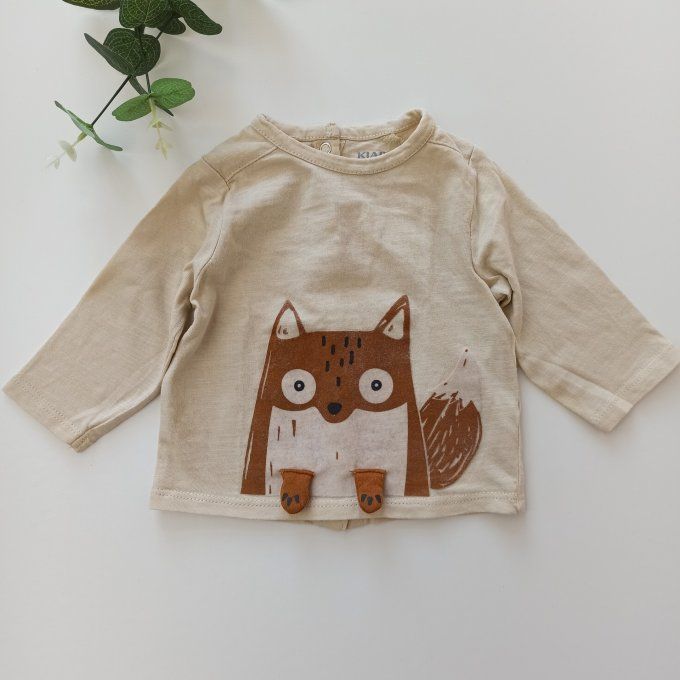 Tee-shirt manches longues 3 mois