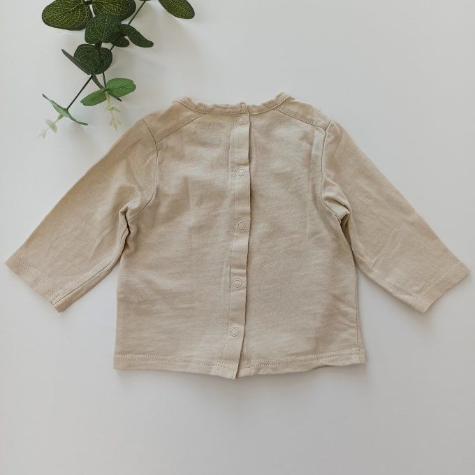 Tee-shirt manches longues 3 mois