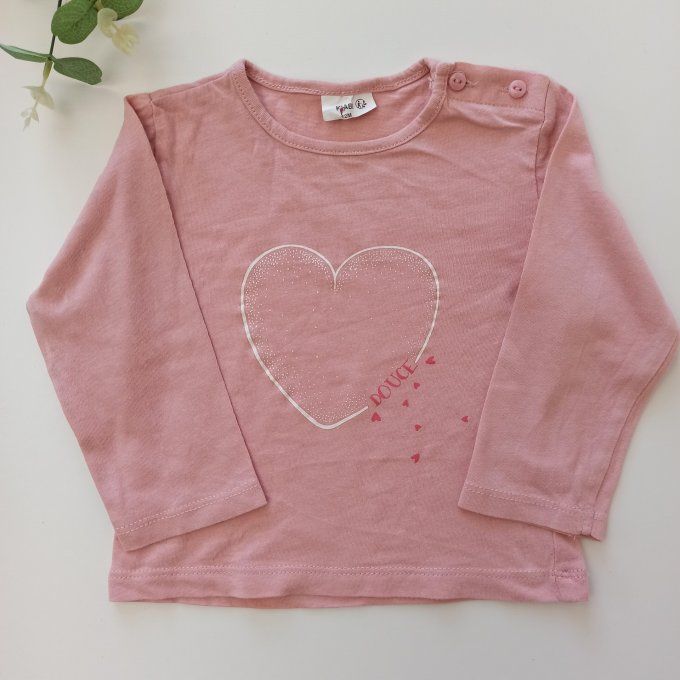 Tee-shirt manches longues 12 mois