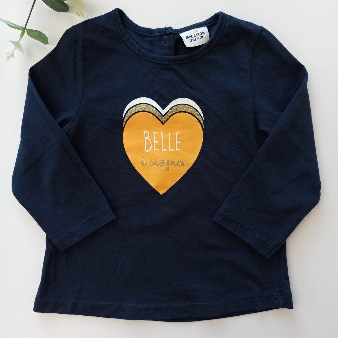 Tee-shirt manches longues 12 mois