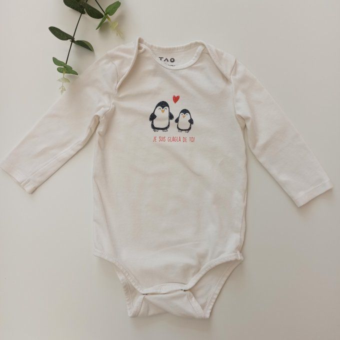 Body manches longues 12 mois