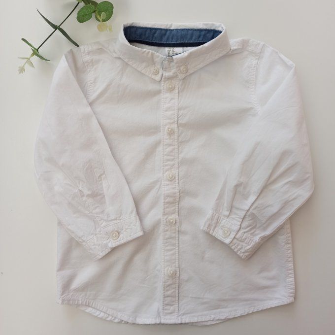 Chemise manches longues 12-18 mois