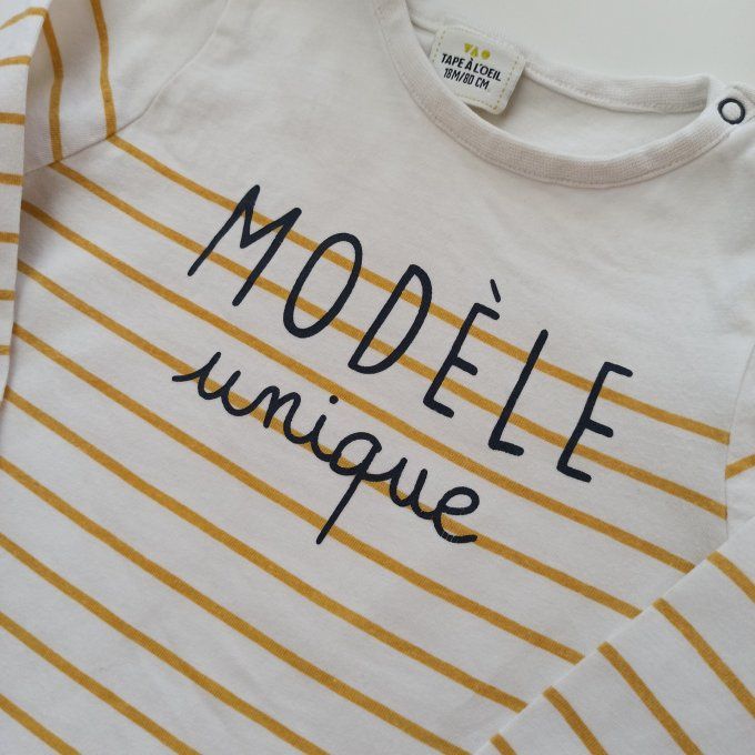 Tee-shirt manches longues 18 mois