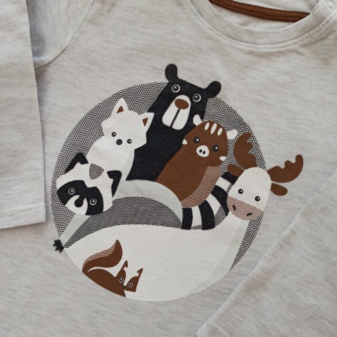 Tee-shirt manches longues 18 mois