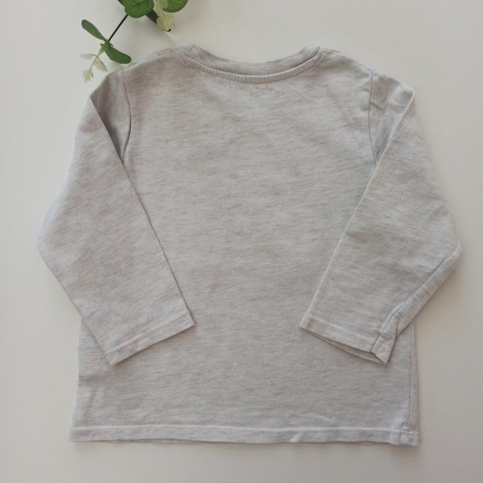 Tee-shirt manches longues 18 mois