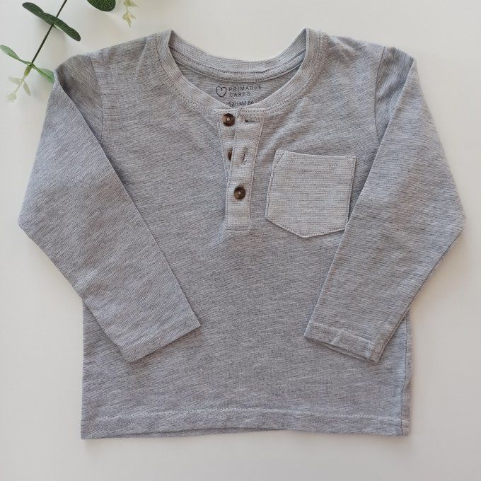 Tee-shirt manches longues 18 mois
