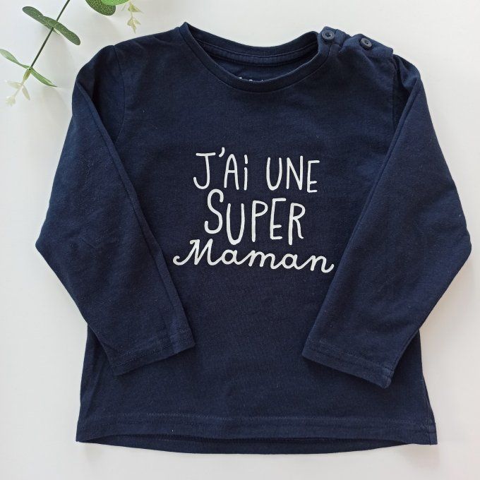 Tee-shirt manches longues 18 mois