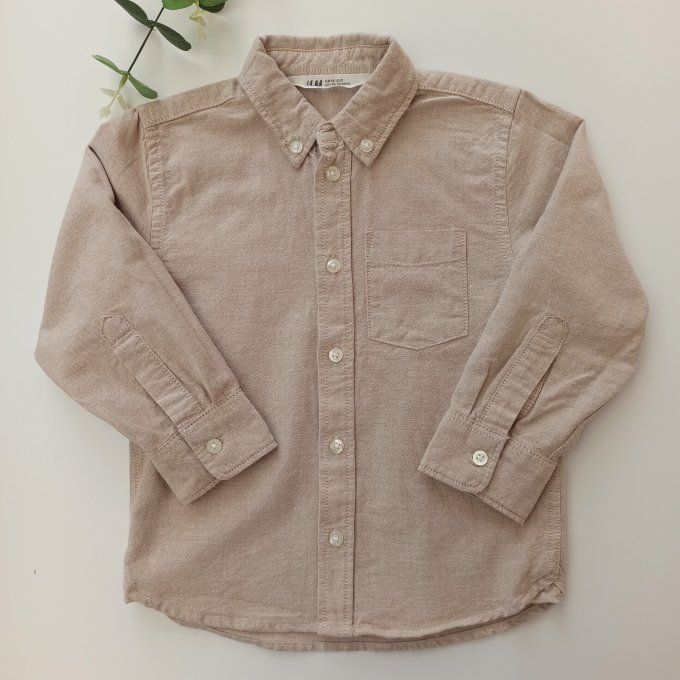 Chemise manches longues 3 ans