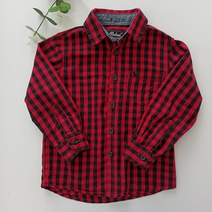 Chemise manches longues 3 ans