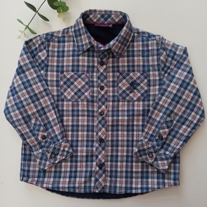 Chemise manches longues 3 ans