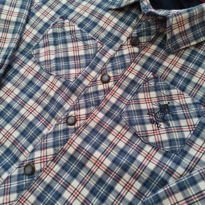 Chemise manches longues 3 ans
