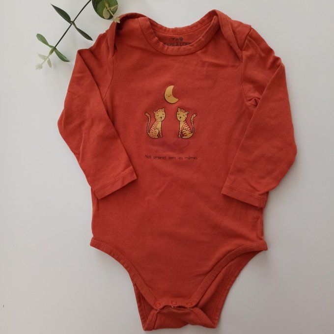 Body manches longues 18 mois