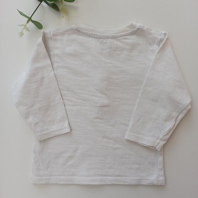 Tee-shirt manches longues 6 mois