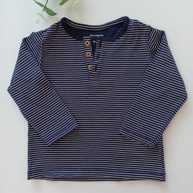 Tee-shirt manches longues 18 mois
