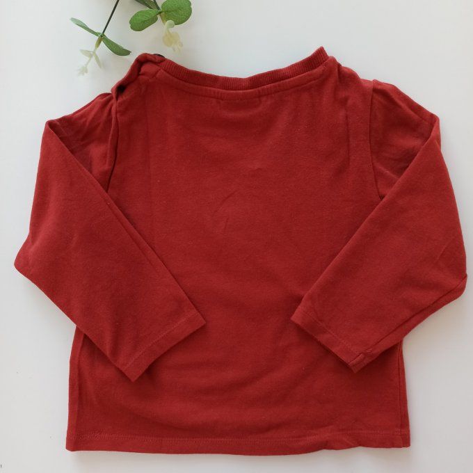 Tee-shirt manches longues 24 mois