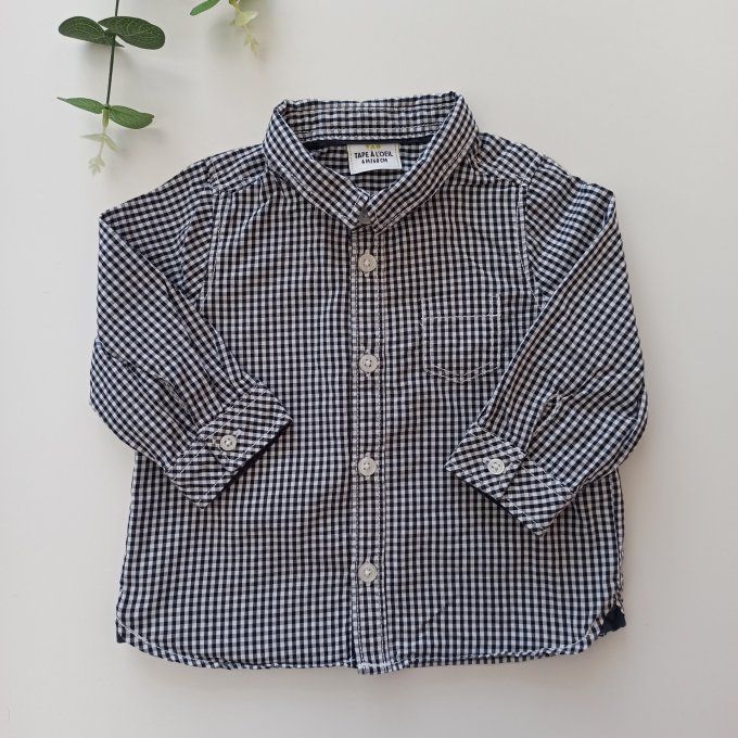 Chemise manches longues 6 mois