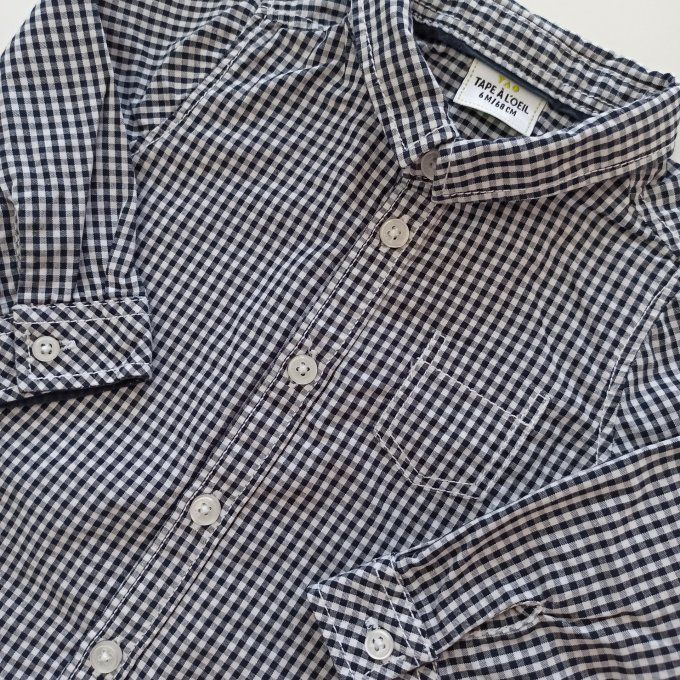 Chemise manches longues 6 mois