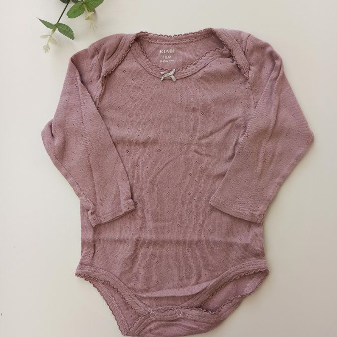 Lot de 3 bodies manches longues 18 mois