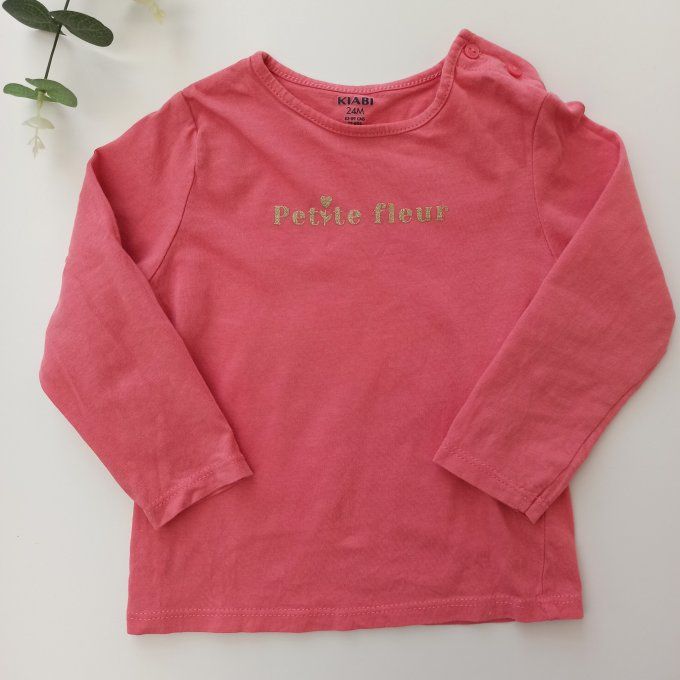 Tee-shirt manches longues 24 mois