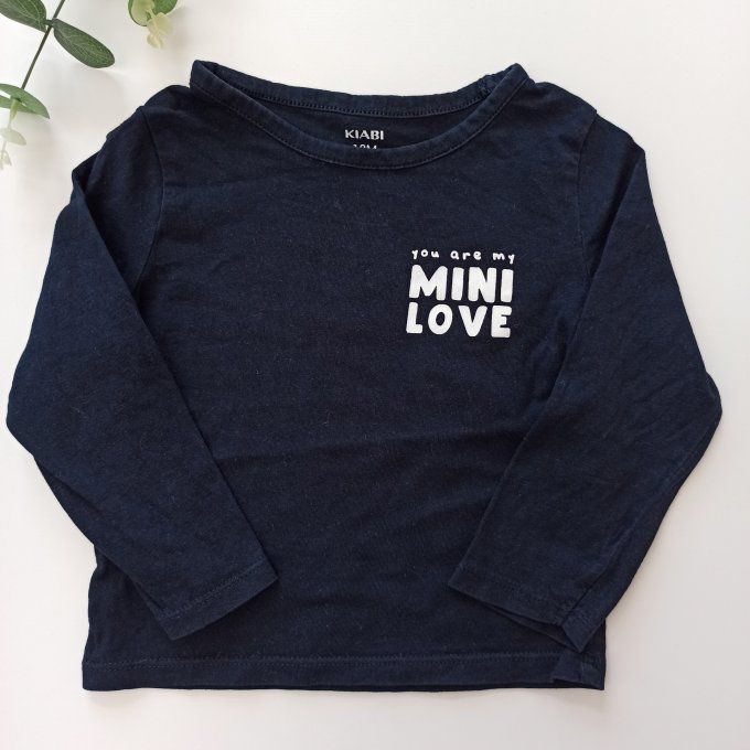 Tee-shirt manches longues 18 mois