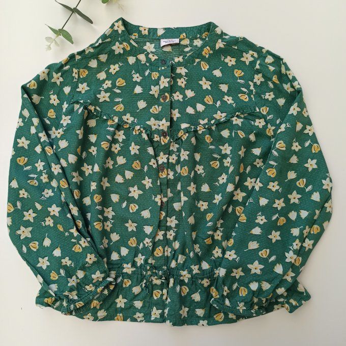Blouse manches longues 8 ans
