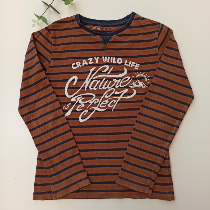 Tee-shirt manches longues 8 ans