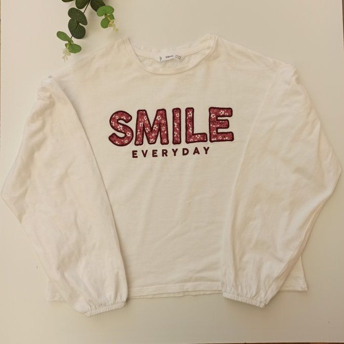 Tee-shirt manches longues 9-10 ans