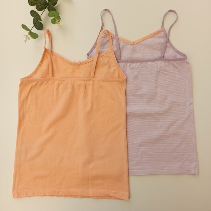 Lot de 2 débardeurs
