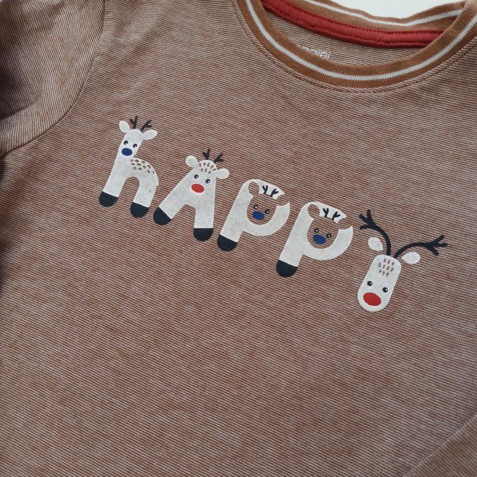 Tee-shirt manches longues 24 mois