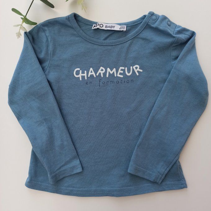 Tee-shirt manches longues 24 mois
