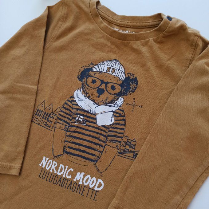 Tee-shirt manches longues 24 mois