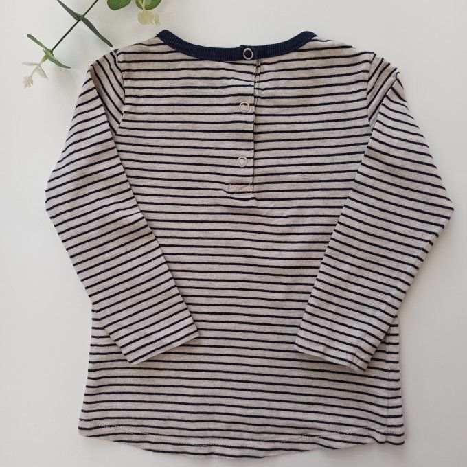Tee-shirt manches longues 24 mois