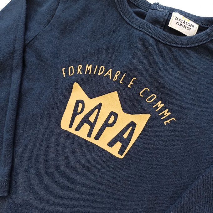 Tee-shirt manches longues 24 mois