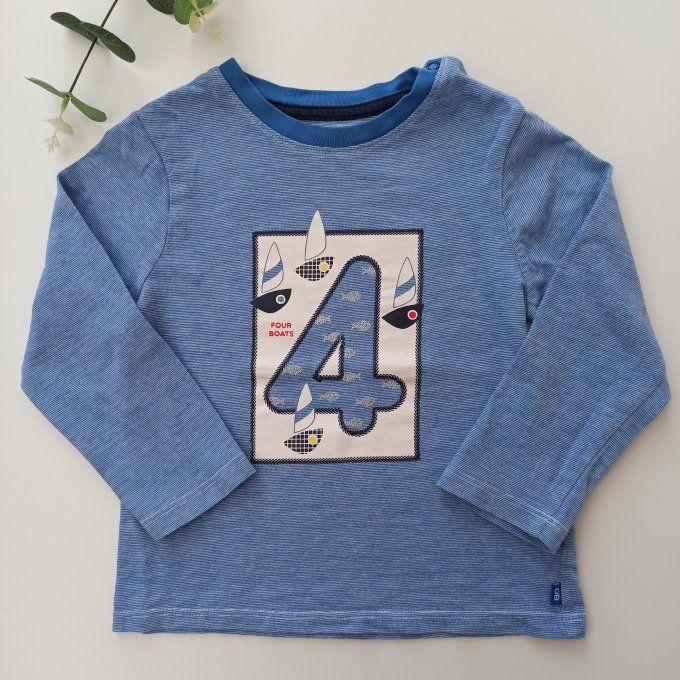 Tee-shirt manches longues 24 mois