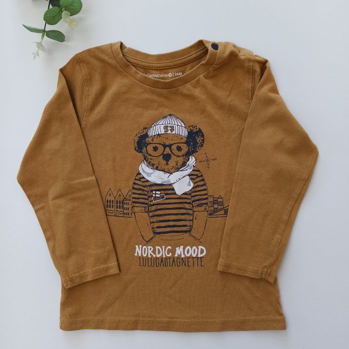 Tee-shirt manches longues 24 mois